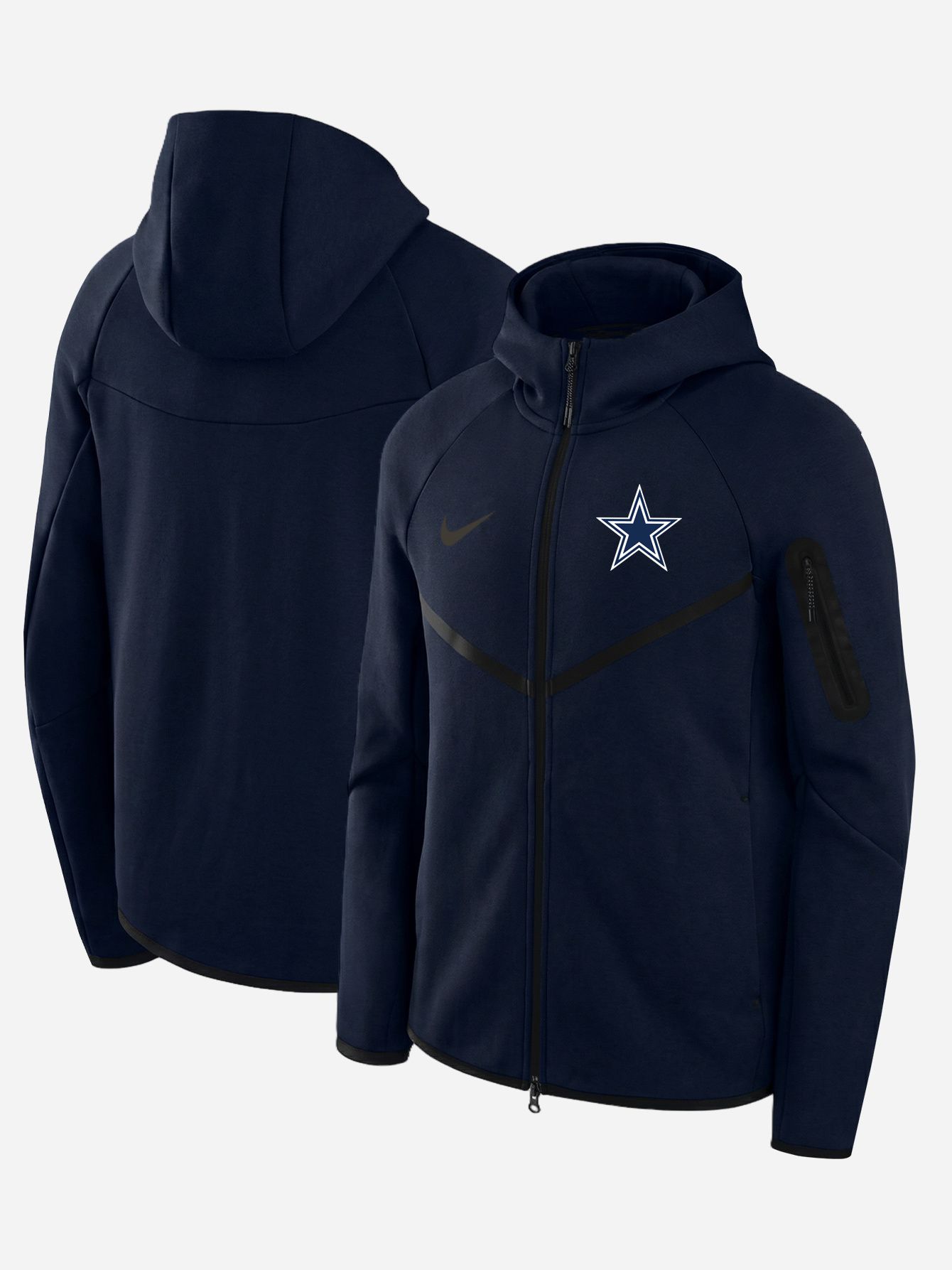 Men 2026 Nike NFL Dallas Cowboys hoodie blue 05